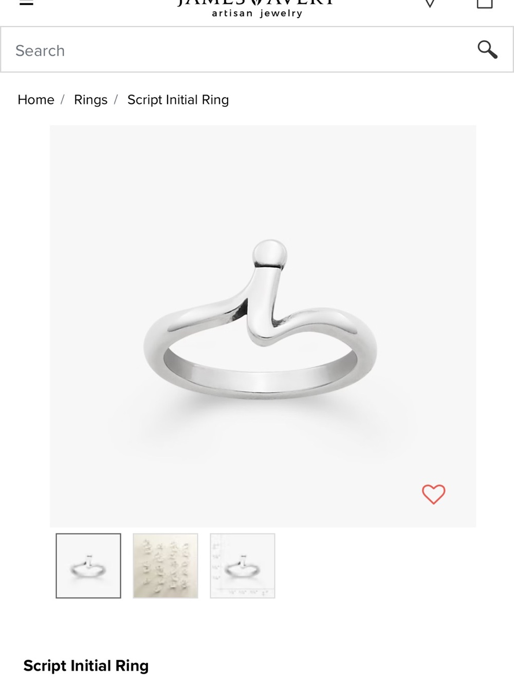 Script initial ring